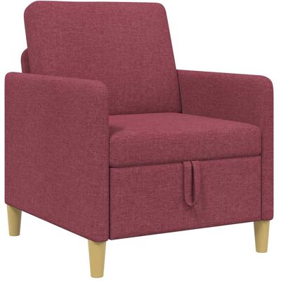 Sofa Avec Rangement Bordeaux 72 X 78 X 87 Cm Polyester Vidaxl - Publicité Sofa Avec Rangement Bordeaux 72 X 78 X 87 Cm Polyester Vidaxl - Publicité