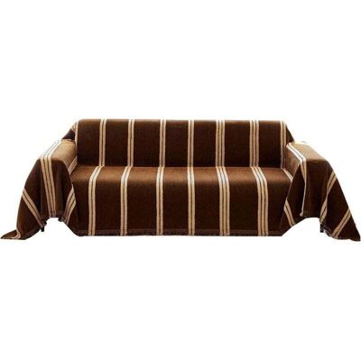 OEM Housse De Canapé Clic Clac Réversible 3 Places 260x180 Cm,couverture En Chenille Épais Anti-déchirure Pour Familles-dou - Publicité OEM Housse De Canapé Clic Clac Réversible 3 Places 260x180 Cm,couverture En Chenille Épais Anti-déchirure Pour Familles-dou - Publicité