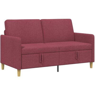 Sofa Avec Rangement Bordeaux 152 X 78 X 87 Cm Polyester Vidaxl - Publicité Sofa Avec Rangement Bordeaux 152 X 78 X 87 Cm Polyester Vidaxl - Publicité