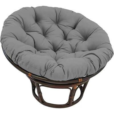 BLEOSAN Coussin De Chaise Coussin De Sol Pour Chaise Pivotante Fauteuil Rond Fauteuil En Polyrotin Diamètre 100 Cm Et Épaisseur Coussin De Fauteuil (gray - Publicité BLEOSAN Coussin De Chaise Coussin De Sol Pour Chaise Pivotante Fauteuil Rond Fauteuil En Polyrotin Diamètre 100 Cm Et Épaisseur Coussin De Fauteuil (gray - Publicité