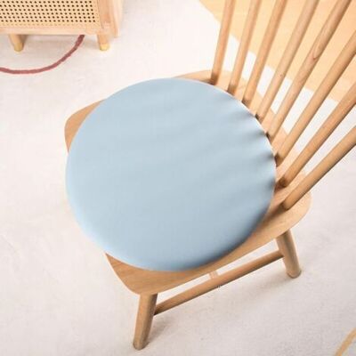ABYSSE Galette De Chaise Ronde Antidérapante – Coussin En Mousse À Mémoire De Forme – Housse Lavable – 30x30x3cm – Lot De 2/4/6 - 2pack - Publicité ABYSSE Galette De Chaise Ronde Antidérapante – Coussin En Mousse À Mémoire De Forme – Housse Lavable – 30x30x3cm – Lot De 2/4/6 - 2pack - Publicité
