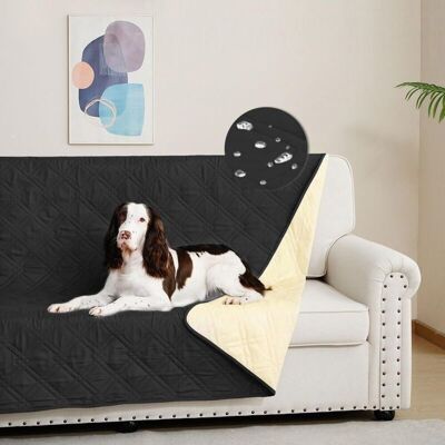 OEM Dujuike 100% Housse Imperméable Canapé, Housse De Canapé Pour Chien,housse Impermeable Canape Lit, Avec Base Antidérapante, Protection Canapé Chien, Chat(noir,173-208 Cm)-dou - Publicité OEM Dujuike 100% Housse Imperméable Canapé, Housse De Canapé Pour Chien,housse Impermeable Canape Lit, Avec Base Antidérapante, Protection Canapé Chien, Chat(noir,173-208 Cm)-dou - Publicité