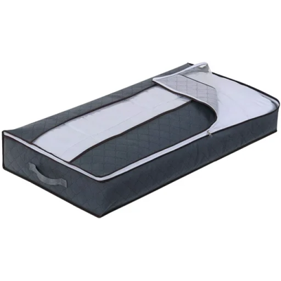 OEM Sac De Rangement Sous Le Lit, Grand Modèle, Avec Poignée Renforcée, Gris - Publicité OEM Sac De Rangement Sous Le Lit, Grand Modèle, Avec Poignée Renforcée, Gris - Publicité