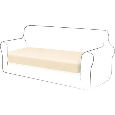 SCORPIO Housse De Coussin Velours Coussin De Canapé Housse De Protection Pour Meubles Housse De Siège De Canapé Pour Canapé Housse De Coussin Velours 2 Place Pour Chaise (blanc Ivoire) - Publicité SCORPIO Housse De Coussin Velours Coussin De Canapé Housse De Protection Pour Meubles Housse De Siège De Canapé Pour Canapé Housse De Coussin Velours 2 Place Pour Chaise (blanc Ivoire) - Publicité