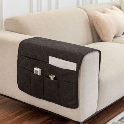 OEM Royaluxe-housse D'Accoudoir De Canapé,housse De Fauteuil Antidérapante Matelassée,organiseur De Rangement Imperméable Avec 6 Poches (noir) - Publicité OEM Royaluxe-housse D'Accoudoir De Canapé,housse De Fauteuil Antidérapante Matelassée,organiseur De Rangement Imperméable Avec 6 Poches (noir) - Publicité