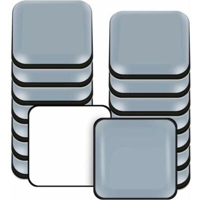 URSUS 16 Pièces Patins En Téflon Pour Meubles Adhésifs 40mm Patin Glisseur Carrés Pour Chaise Canapé Table Fauteuil - Publicité URSUS 16 Pièces Patins En Téflon Pour Meubles Adhésifs 40mm Patin Glisseur Carrés Pour Chaise Canapé Table Fauteuil - Publicité