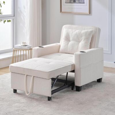 OEM Ce Canapé-lit Extensible 3 En 1 Est Équipé D'Un Porte-gobelet Et D'Un Port Usb. Il Peut Servir De Canapé, De Fauteuil Inclinable Ou De Fauteuil Classique, Ce Qui Le Rend Idéal Pour Les Petits Espaces. Publicité OEM Ce Canapé-lit Extensible 3 En 1 Est Équipé D'Un Porte-gobelet Et D'Un Port Usb. Il Peut Servir De Canapé, De Fauteuil Inclinable Ou De Fauteuil Classique, Ce Qui Le Rend Idéal Pour Les Petits Espaces. Publicité