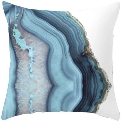 OEM Housse De Coussin En Coton Et Lin, 45x45 Cm, Motif Agate De Mer, Fermeture Cachée, Élégante Décoration Intérieure - Publicité OEM Housse De Coussin En Coton Et Lin, 45x45 Cm, Motif Agate De Mer, Fermeture Cachée, Élégante Décoration Intérieure - Publicité