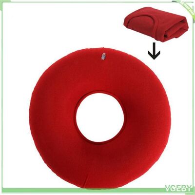 OEM Coussin Gonflable - Fafeicy - Beignet - Pvc Épais - Rouge - Confort Optimal - Publicité OEM Coussin Gonflable - Fafeicy - Beignet - Pvc Épais - Rouge - Confort Optimal - Publicité