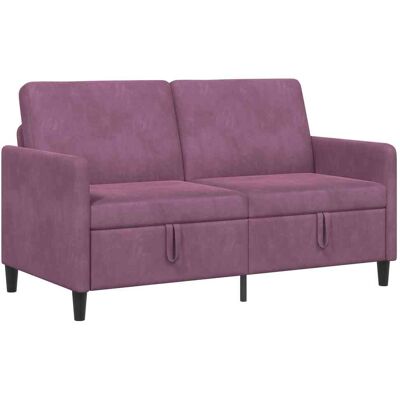 Sofa Avec Rangement Pourpre 152 X 78 X 87 Cm Polyester Vidaxl - Publicité Sofa Avec Rangement Pourpre 152 X 78 X 87 Cm Polyester Vidaxl - Publicité
