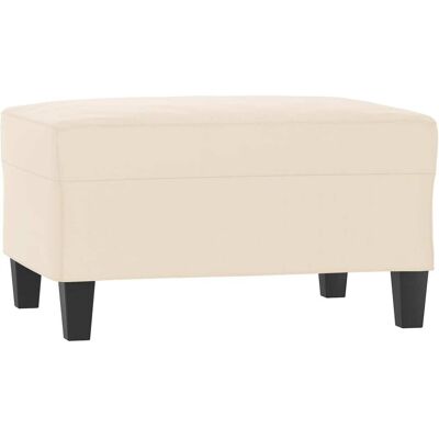 DESIGN IN Repose-pied Beige 70x55x41 Cm Tissu Microfibre - Publicité DESIGN IN Repose-pied Beige 70x55x41 Cm Tissu Microfibre - Publicité