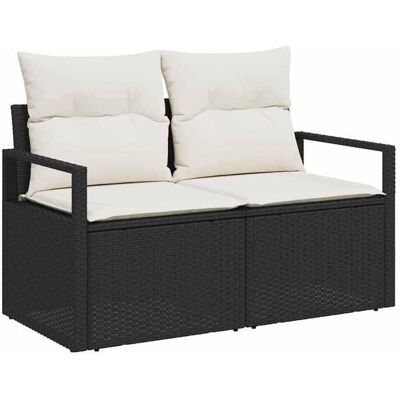 OEM Ensemble De Canapés D'Extérieur - Fafeicy - 3346347 - Modulaire - Polyrotin Noir - 6 Pièces - Publicité OEM Ensemble De Canapés D'Extérieur - Fafeicy - 3346347 - Modulaire - Polyrotin Noir - 6 Pièces - Publicité