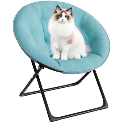 ZOOMBUGGY Chaise Lune Pliante En Fausse Fourrure – Grand Siège Rond Confortable, Cadre Robuste En Métal Noir, Idéale Chambre, Salon, Étude Ou Dortoir – Vert 100 (douillet 1150) Pieds Noirs - Publicité ZOOMBUGGY Chaise Lune Pliante En Fausse Fourrure – Grand Siège Rond Confortable, Cadre Robuste En Métal Noir, Idéale Chambre, Salon, Étude Ou Dortoir – Vert 100 (douillet 1150) Pieds Noirs - Publicité