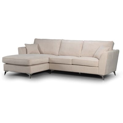 IMS Canapé D'Angle Bonita Gauche Tissu Beige - Publicité IMS Canapé D'Angle Bonita Gauche Tissu Beige - Publicité