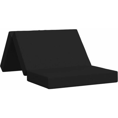 Canapé-lit Pliable 80 X 67 X 45 Cm Noir Vidaxl - Publicité Canapé-lit Pliable 80 X 67 X 45 Cm Noir Vidaxl - Publicité
