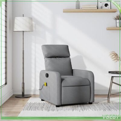 OEM Fauteuil Inclinable De Massage - 3206863 - Tissu Gris Clair - Massage 6 Points - Inclinable 135° - Publicité OEM Fauteuil Inclinable De Massage - 3206863 - Tissu Gris Clair - Massage 6 Points - Inclinable 135° - Publicité