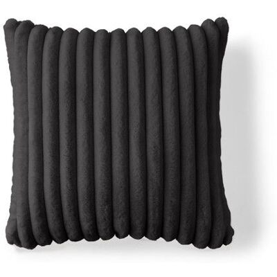 OEM 1 Coussin En Fausse Fourrure Côtelée, 40x40 Cm, Gris Foncé, Pour Canapé Et Salon Moderne - Publicité OEM 1 Coussin En Fausse Fourrure Côtelée, 40x40 Cm, Gris Foncé, Pour Canapé Et Salon Moderne - Publicité
