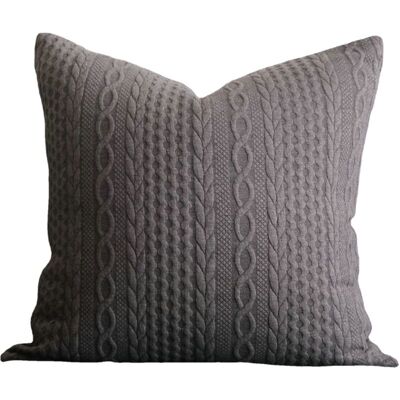 OEM Lot De 2 Housses De Coussin Modernes, Super Douces, Pour Canapé, Chambre, Voiture, 45x45 Cm, Gris Avec Motif En Relief. Publicité OEM Lot De 2 Housses De Coussin Modernes, Super Douces, Pour Canapé, Chambre, Voiture, 45x45 Cm, Gris Avec Motif En Relief. Publicité