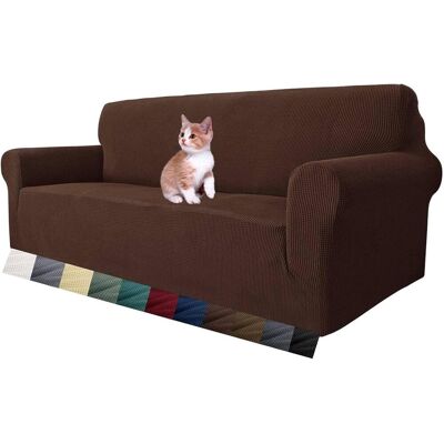 OEM 1 Pièce Housse De Canapé, Extensible, Jacquard, 3 Places, 182-233 Cm, Salon - Publicité OEM 1 Pièce Housse De Canapé, Extensible, Jacquard, 3 Places, 182-233 Cm, Salon - Publicité