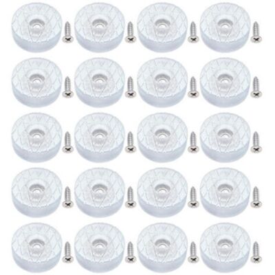URSUS 20 Patins De Protection De Sol Ronds En Silicone De 30 Mm, Antidérapants Et Silencieux, Avec Vis, Adaptés Aux Pieds De Canapé, Coussins De Chaise - Publicité URSUS 20 Patins De Protection De Sol Ronds En Silicone De 30 Mm, Antidérapants Et Silencieux, Avec Vis, Adaptés Aux Pieds De Canapé, Coussins De Chaise - Publicité