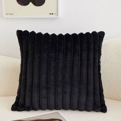 OEM Lot De 2 Housses De Coussin En Peluche À Rayures, Décoratives Et Douces, 45x45 Cm, Pour Canapé, Chambre. Publicité OEM Lot De 2 Housses De Coussin En Peluche À Rayures, Décoratives Et Douces, 45x45 Cm, Pour Canapé, Chambre. Publicité