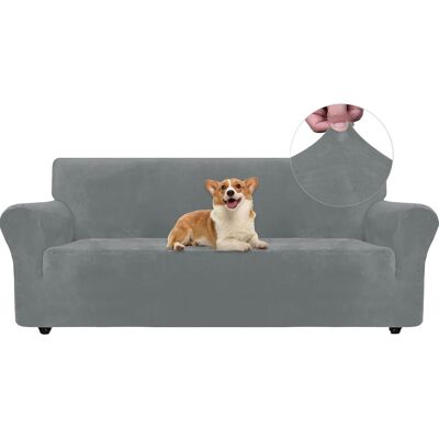 OEM 1 Housse De Canapé, Tissu Velours Extensible, Protection Animaux, Universel 3 Places, Salon - Publicité OEM 1 Housse De Canapé, Tissu Velours Extensible, Protection Animaux, Universel 3 Places, Salon - Publicité