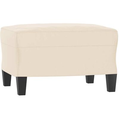DESIGN IN Repose-pied Beige 60x50x41 Cm Tissu Microfibre - Publicité DESIGN IN Repose-pied Beige 60x50x41 Cm Tissu Microfibre - Publicité