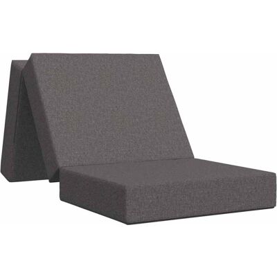 Canapé-lit Pliable 90 X 67 X 45 Cm Gris Clair Vidaxl - Publicité Canapé-lit Pliable 90 X 67 X 45 Cm Gris Clair Vidaxl - Publicité