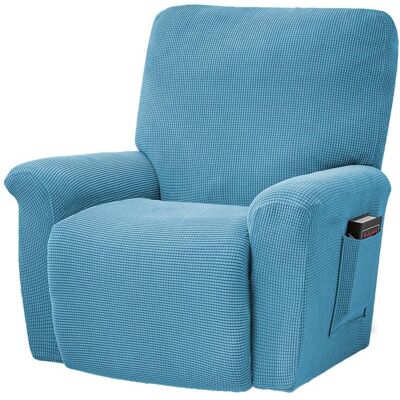 HERUSI Housse De Fauteuil, Lot De 4, Housse De Fauteuil Inclinable Tv, Housse D'Accoudoir Élastique, Housse Extensible Pour Fauteuil Inclinable 1 Place, Housse De Fauteuil Inclinable Avec Poches - Publicité HERUSI Housse De Fauteuil, Lot De 4, Housse De Fauteuil Inclinable Tv, Housse D'Accoudoir Élastique, Housse Extensible Pour Fauteuil Inclinable 1 Place, Housse De Fauteuil Inclinable Avec Poches - Publicité