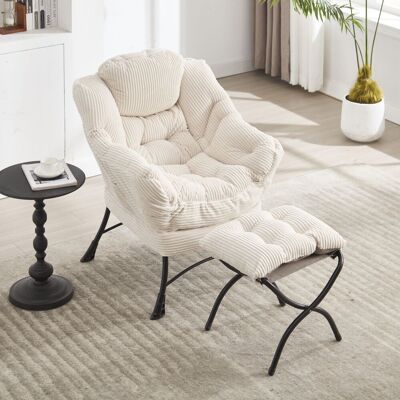 OEM Fauteuil Relax Avec Repose-pieds Intégré, Fauteuil Lounge Moderne Avec Accoudoirs Et Poche Latérale, Fauteuil Canapé De Détente Rembourré, Fauteuil De Lecture Avec Repose-pieds Pour Petits Espaces, Fa - Publicité OEM Fauteuil Relax Avec Repose-pieds Intégré, Fauteuil Lounge Moderne Avec Accoudoirs Et Poche Latérale, Fauteuil Canapé De Détente Rembourré, Fauteuil De Lecture Avec Repose-pieds Pour Petits Espaces, Fa - Publicité