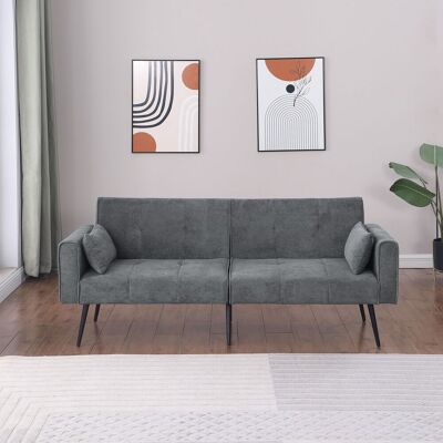 ACKERMAN Convertible Sofa Bed,folding Couch Bed Foldable Futon Sleeper, Sofa Bed With Adjustable Backrest For Living Room/apartment/bedroom/office/small Space - Publicité ACKERMAN Convertible Sofa Bed,folding Couch Bed Foldable Futon Sleeper, Sofa Bed With Adjustable Backrest For Living Room/apartment/bedroom/office/small Space - Publicité