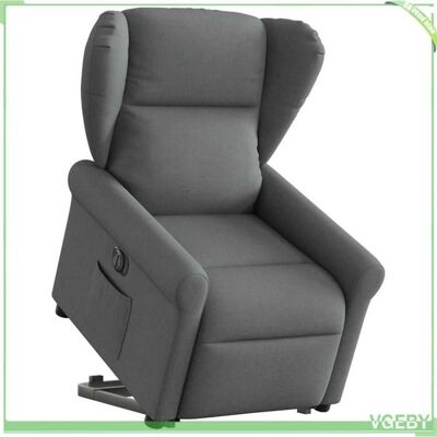 OEM Fauteuil Inclinable Électrique - Mod. 3303395 - Tissu Gris Foncé - Releveur 135° - Largeur Siège 50 Cm - Publicité OEM Fauteuil Inclinable Électrique - Mod. 3303395 - Tissu Gris Foncé - Releveur 135° - Largeur Siège 50 Cm - Publicité