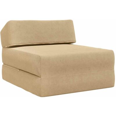 Canapé-lit Pliable Vert Gris 60 X 70 X 41 Cm Tissu Vidaxl - Publicité Canapé-lit Pliable Vert Gris 60 X 70 X 41 Cm Tissu Vidaxl - Publicité