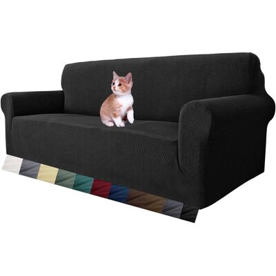 OEM 1 Housse De Canapé Extensible, Tissu Jacquard, Antidérapant, Protection Complète, Salon, 3 Places - Publicité OEM 1 Housse De Canapé Extensible, Tissu Jacquard, Antidérapant, Protection Complète, Salon, 3 Places - Publicité