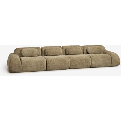 Canapé Modulaire 4 Pièces En Chenille Emballé Sous Vide Merida Sklum - Publicité Canapé Modulaire 4 Pièces En Chenille Emballé Sous Vide Merida Sklum - Publicité