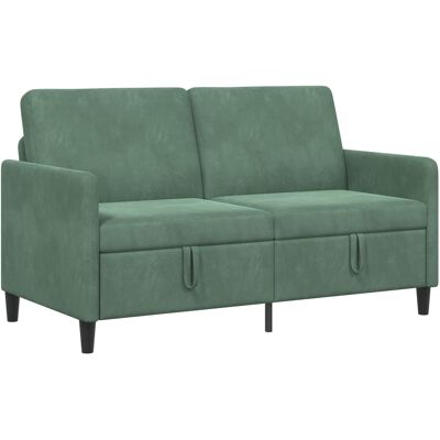 Sofa Avec Rangement Vert Mer 152 X 78 X 87 Cm Polyester Vidaxl - Publicité Sofa Avec Rangement Vert Mer 152 X 78 X 87 Cm Polyester Vidaxl - Publicité