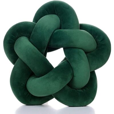 OEM Coussin En Peluche Fait À La Main Noué Étoile Oreiller Canapé Doux Coussin Lombaire Boule En Peluche, Vert Émeraude 12.59 In32 Cm - Publicité OEM Coussin En Peluche Fait À La Main Noué Étoile Oreiller Canapé Doux Coussin Lombaire Boule En Peluche, Vert Émeraude 12.59 In32 Cm - Publicité