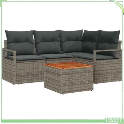 OEM Ensemble Canapé De Jardin - Fafeicy - Modulaire - Gris - Rangement Étanche - Résistant Uv Et Intempéries - Publicité OEM Ensemble Canapé De Jardin - Fafeicy - Modulaire - Gris - Rangement Étanche - Résistant Uv Et Intempéries - Publicité