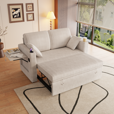 ARRIGONI Canapé Multifonction Moderne, Canapé-lit Avec Fonction Couchage, Canapé Double Moderne Avec Dossier Réglable, Porte-gobelet Et Coussins, Adapté Au Salon, À La Chambre, À L'Appartement, Etc. Publicité ARRIGONI Canapé Multifonction Moderne, Canapé-lit Avec Fonction Couchage, Canapé Double Moderne Avec Dossier Réglable, Porte-gobelet Et Coussins, Adapté Au Salon, À La Chambre, À L'Appartement, Etc. Publicité