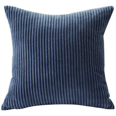 OEM Lot De 2 Housses De Coussins 45x45cm En Velours Housse De Coussin Bleu Foncé - Publicité OEM Lot De 2 Housses De Coussins 45x45cm En Velours Housse De Coussin Bleu Foncé - Publicité