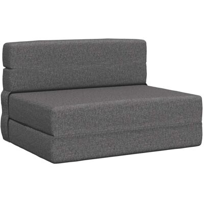 Canapé-lit Pliable Gris Clair 70 X 72 X 60 Cm Tissu Vidaxl - Publicité Canapé-lit Pliable Gris Clair 70 X 72 X 60 Cm Tissu Vidaxl - Publicité