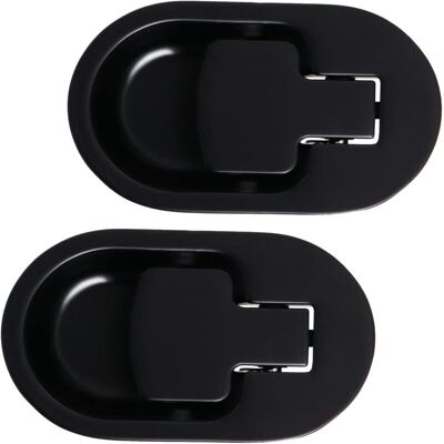 Melissa Paquet De 2 Pièces De Rechange Pour Fauteuil Inclinable En Métal, Poignée En Métal Durable, Levier De Dégagement De Canapé Inclinable, Poignée De Traction De Remplacement, Kit Noir - Publicité Melissa Paquet De 2 Pièces De Rechange Pour Fauteuil Inclinable En Métal, Poignée En Métal Durable, Levier De Dégagement De Canapé Inclinable, Poignée De Traction De Remplacement, Kit Noir - Publicité