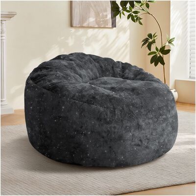 ACKERMAN Fauteuil Bean Bag Incurvé Haut Dossier Avec Support Épouse-corps Complet Pour Une Relaxation Immersive Dans Les Espaces De Vie Modernes - Publicité ACKERMAN Fauteuil Bean Bag Incurvé Haut Dossier Avec Support Épouse-corps Complet Pour Une Relaxation Immersive Dans Les Espaces De Vie Modernes - Publicité
