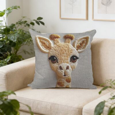 OEM Taies D'Oreiller Brodées À Motifs D'Animaux Mignons, Taies D'Oreiller Décoratives Imprimées Aux Couleurs Vives, Adaptées Au Salon, En Polyester Doux, Avec Une Fermeture Sécurisée. Publicité OEM Taies D'Oreiller Brodées À Motifs D'Animaux Mignons, Taies D'Oreiller Décoratives Imprimées Aux Couleurs Vives, Adaptées Au Salon, En Polyester Doux, Avec Une Fermeture Sécurisée. Publicité