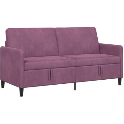 Sofa Avec Rangement Pourpre 172 X 78 X 87 Cm Polyester Vidaxl - Publicité Sofa Avec Rangement Pourpre 172 X 78 X 87 Cm Polyester Vidaxl - Publicité