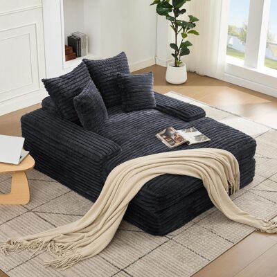 OEM 027r – Canapé En Velours Côtelé De Luxe, Design Moderne, 4 Coussins, Canapé-lit Ultra-doux Et Multifonctionnel, Prêt À L'Emploi Comme Canapé Ou Lit Sans Assemblage, Gain De Place Pour Salon, Apparteme - Publicité OEM 027r – Canapé En Velours Côtelé De Luxe, Design Moderne, 4 Coussins, Canapé-lit Ultra-doux Et Multifonctionnel, Prêt À L'Emploi Comme Canapé Ou Lit Sans Assemblage, Gain De Place Pour Salon, Apparteme - Publicité