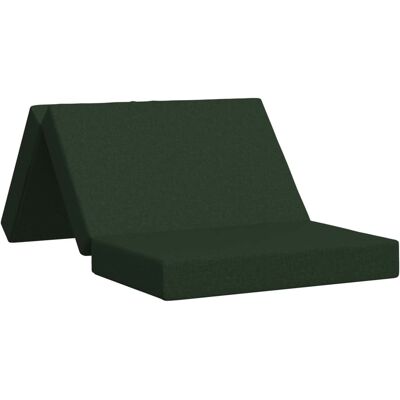 Canapé-lit Pliable 100 X 67 X 45 Cm Vert Foncé Vidaxl - Publicité Canapé-lit Pliable 100 X 67 X 45 Cm Vert Foncé Vidaxl - Publicité