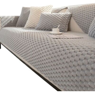 OEM Housse Canapé D'Angle 4 Places - Couvre Canapé Antidérapant Avec Accoudoirs - Couverture En Forme De L - F-90x120cm-dou - Publicité OEM Housse Canapé D'Angle 4 Places - Couvre Canapé Antidérapant Avec Accoudoirs - Couverture En Forme De L - F-90x120cm-dou - Publicité