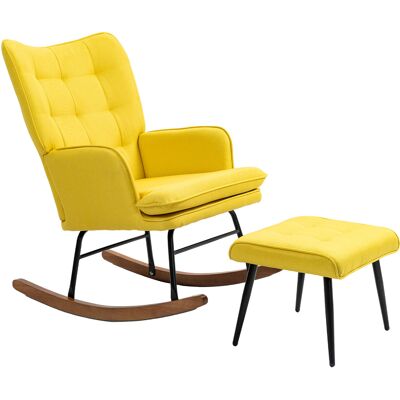 ACKERMAN Fauteuil À Bascule, Fauteuil Pivotant Avec Repose-pieds, Fauteuil Relax Avec Accoudoirs, Aspect Lin, Capacité 130 Kg, Beige Pour Salon Et Détente - Publicité ACKERMAN Fauteuil À Bascule, Fauteuil Pivotant Avec Repose-pieds, Fauteuil Relax Avec Accoudoirs, Aspect Lin, Capacité 130 Kg, Beige Pour Salon Et Détente - Publicité