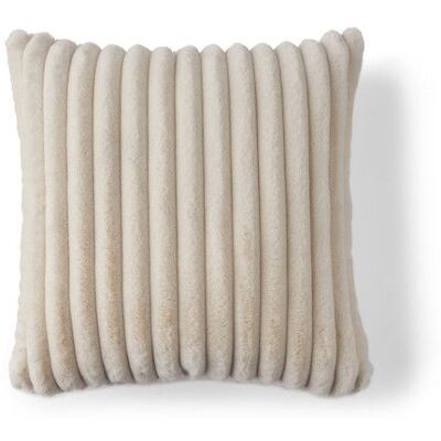 OEM 1 Coussin En Fausse Fourrure Côtelée, 50x50 Cm, Beige, Pour Canapé Ou Lit, Intérieur Moderne - Publicité OEM 1 Coussin En Fausse Fourrure Côtelée, 50x50 Cm, Beige, Pour Canapé Ou Lit, Intérieur Moderne - Publicité